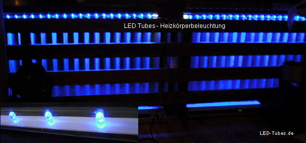 LED Tubes Heizungsbeleuchtung