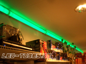 LED Tubes als Ladenbeleuchtung Dekolicht